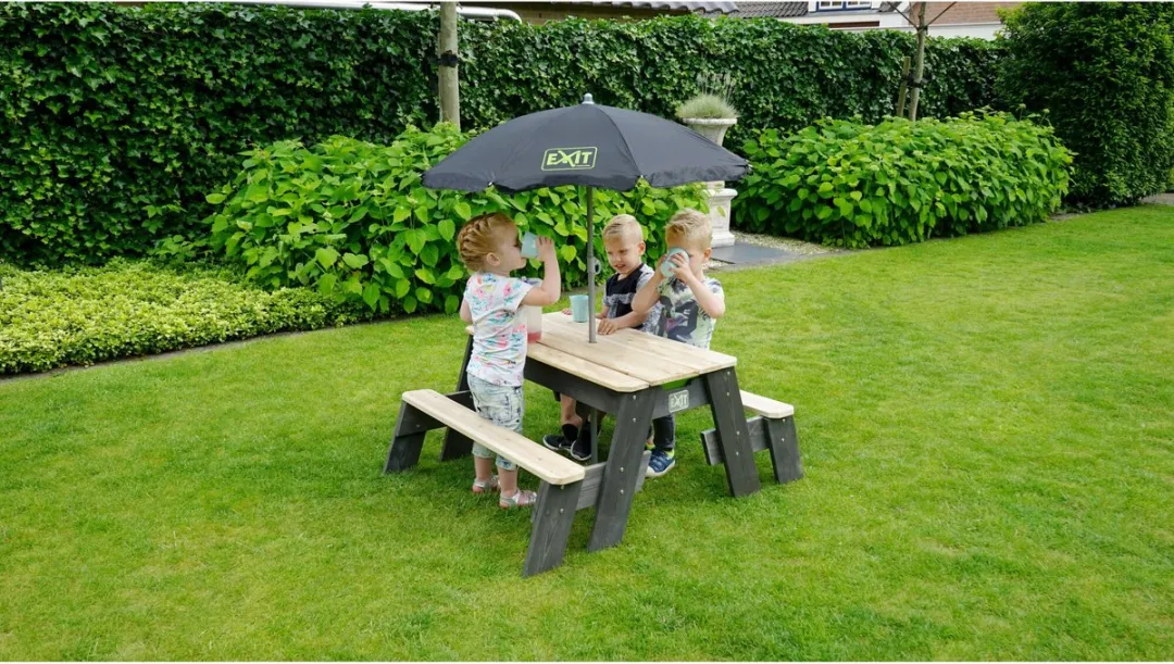 EXIT Aksent Zand- en Watertafel Grijs - 16L/32kg