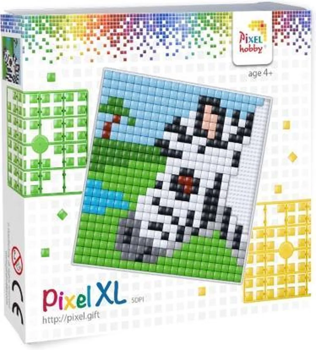 Pixelhobby XL Zebra Set - 960 Pixels - 12x12cm