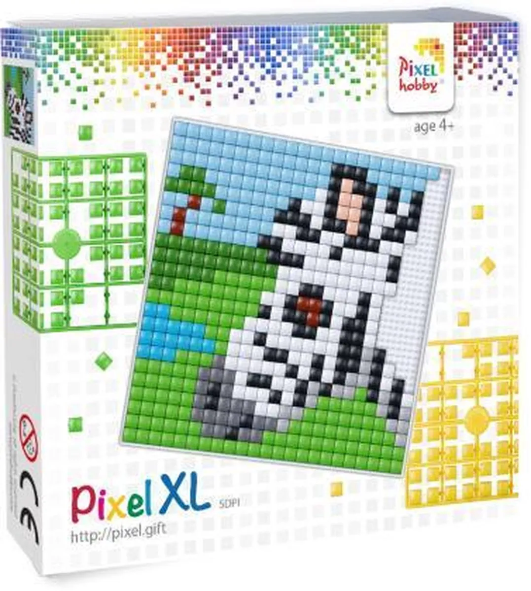 Pixelhobby XL Zebra Set - 960 Pixels - 12x12cm