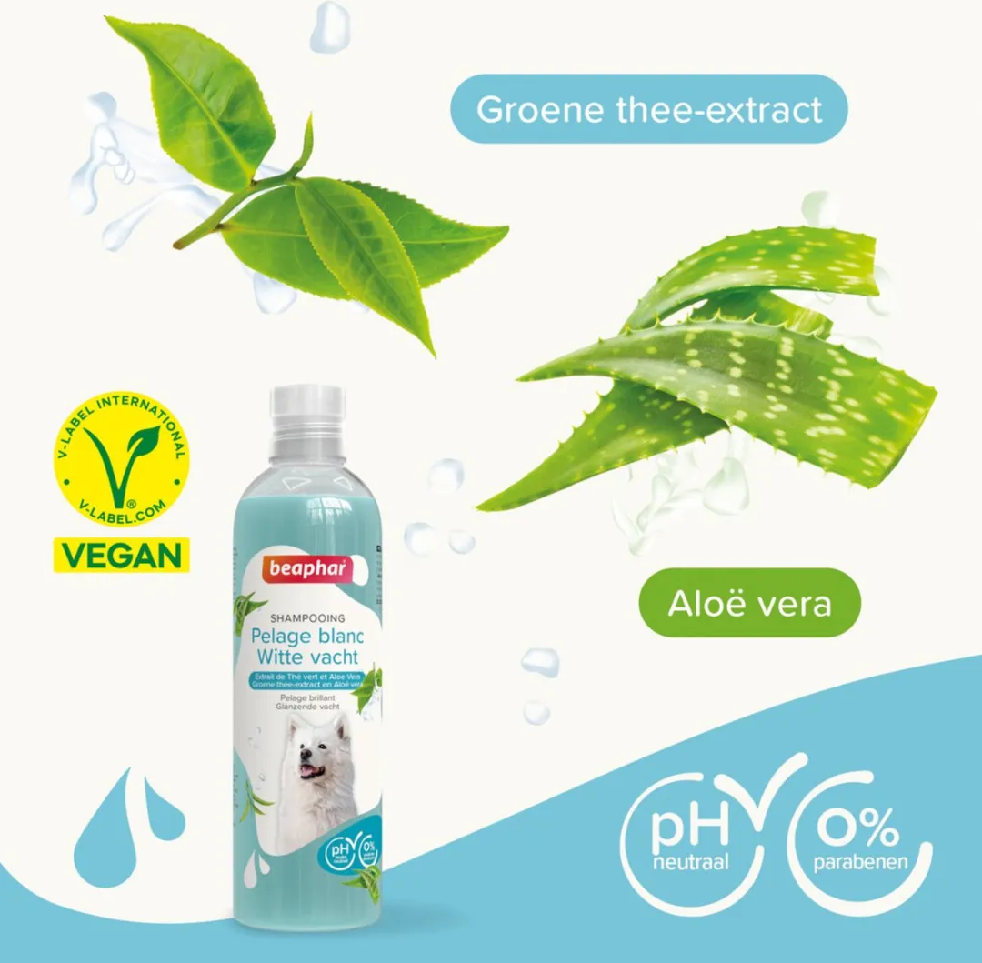 Beaphar Shampoo Witte Vacht Hond 250ml