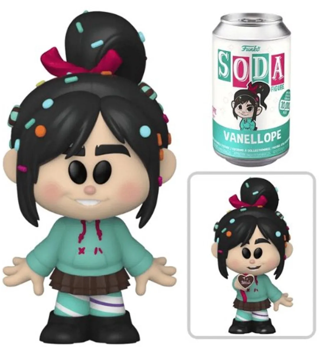 Funko Pop! Vanellope von Schweetz Wreck-It Ralph - Multicolor