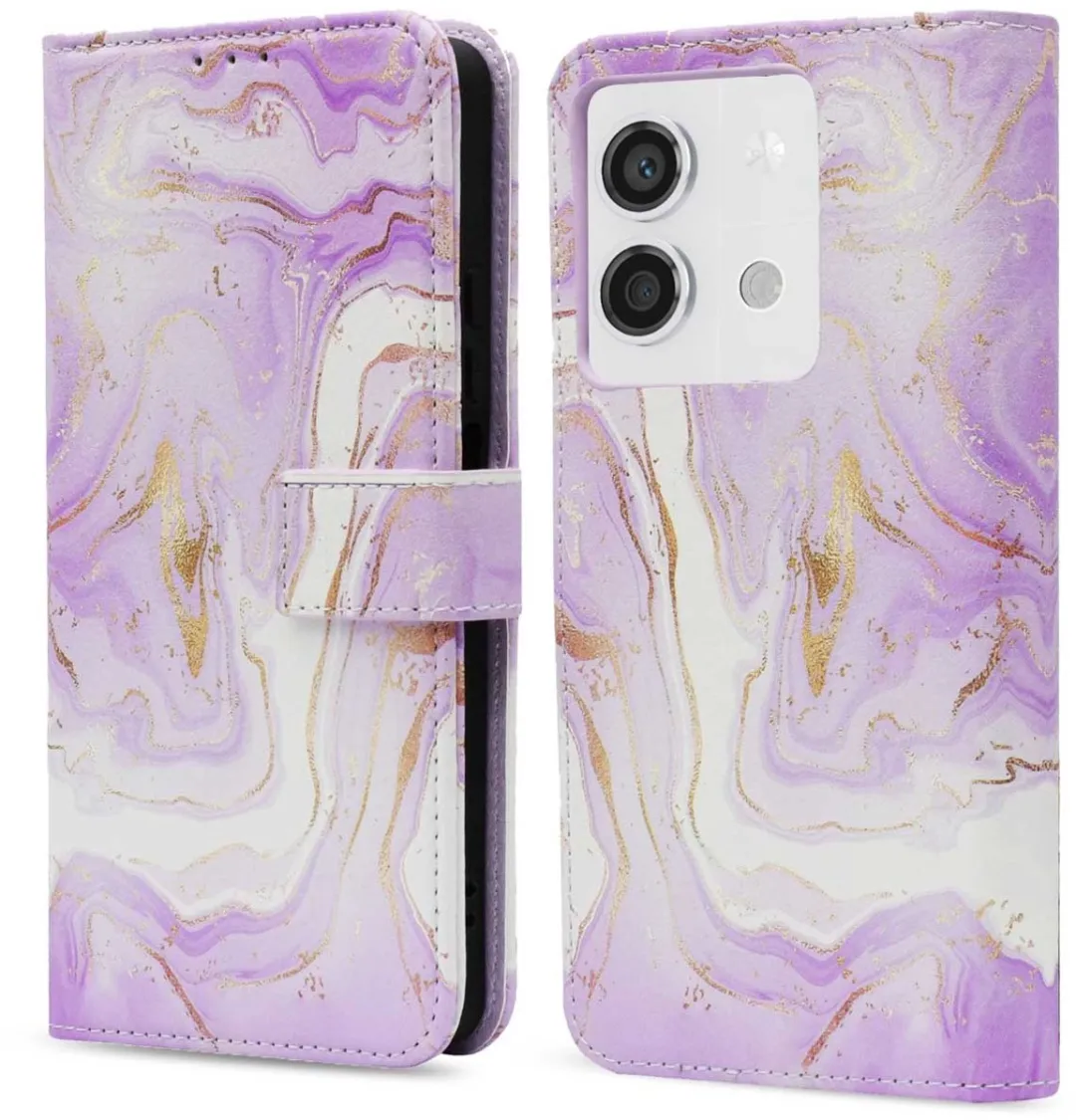 Imoshion Hoesje Xiaomi Redmi Note 13 Purple Marble