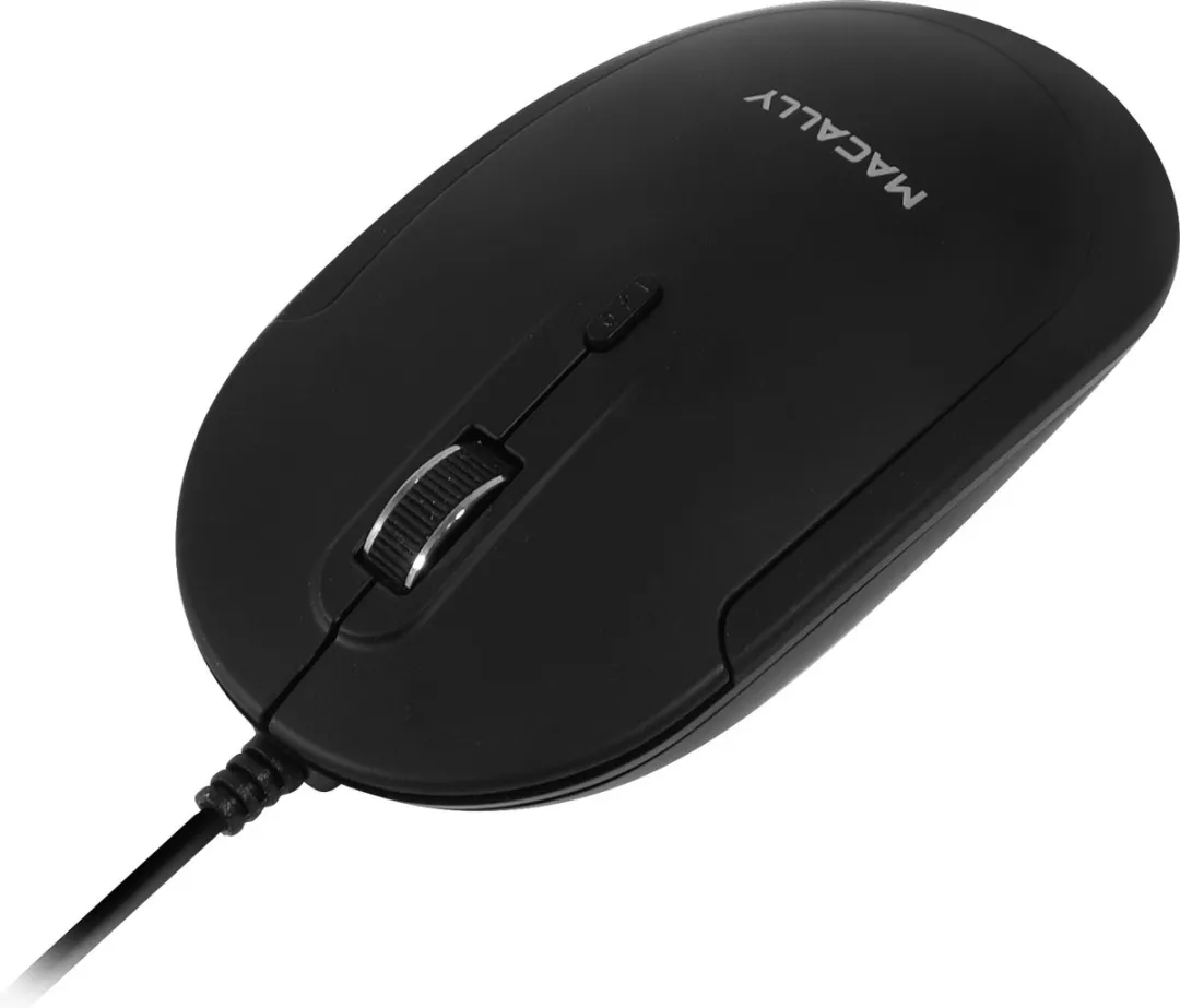 Macally DYNAMOUSE-B USB-muis - Zwart