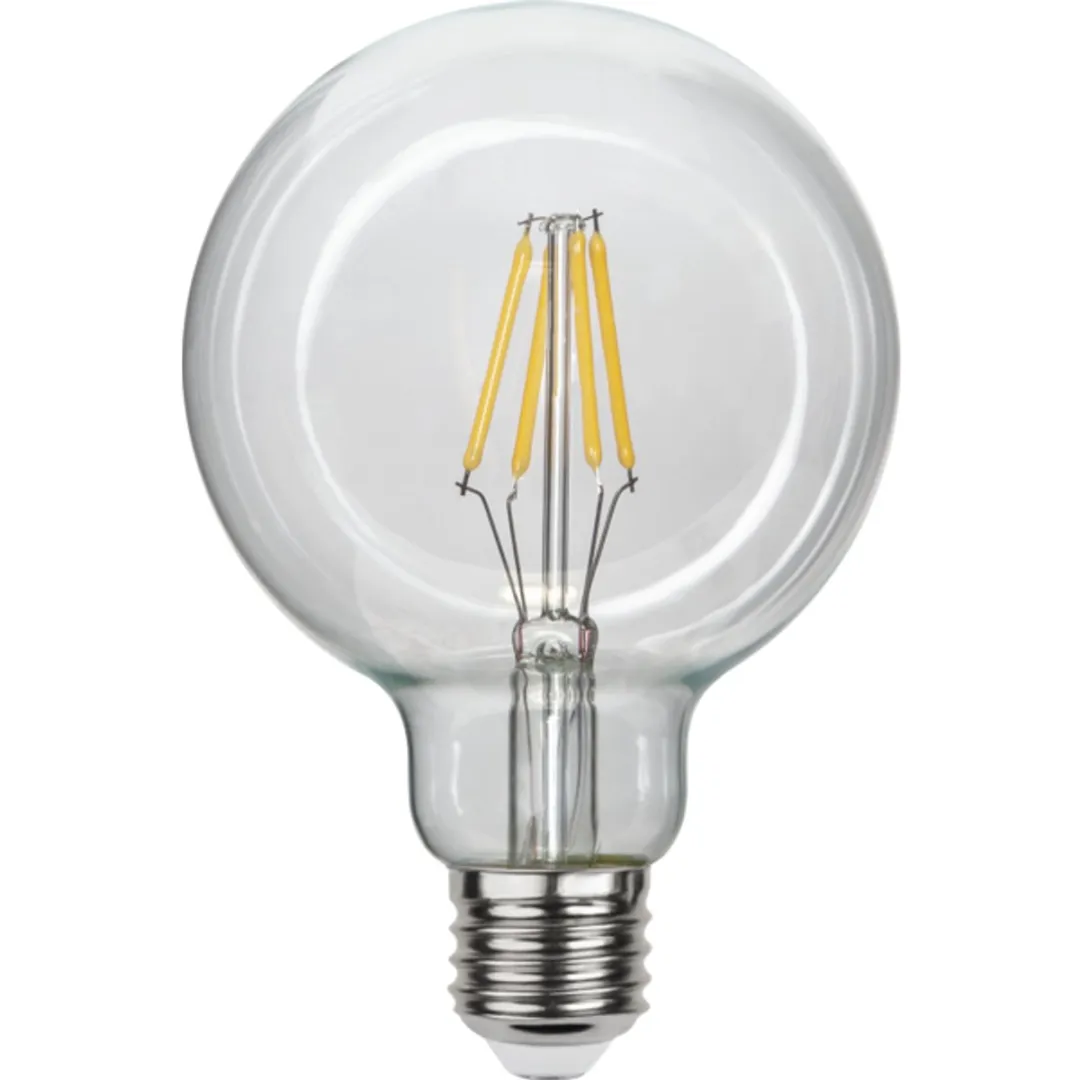 Star Trading G95 Bol E27 4.7W Extra Warm Wit - 3 Stuks