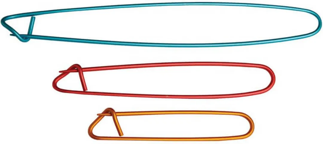 KnitPro Stekenhouders Aluminium - 3 Stuks (8.3/11.5/16.5cm) - Roze/Geel/Blauw - afbeelding 6 van 6