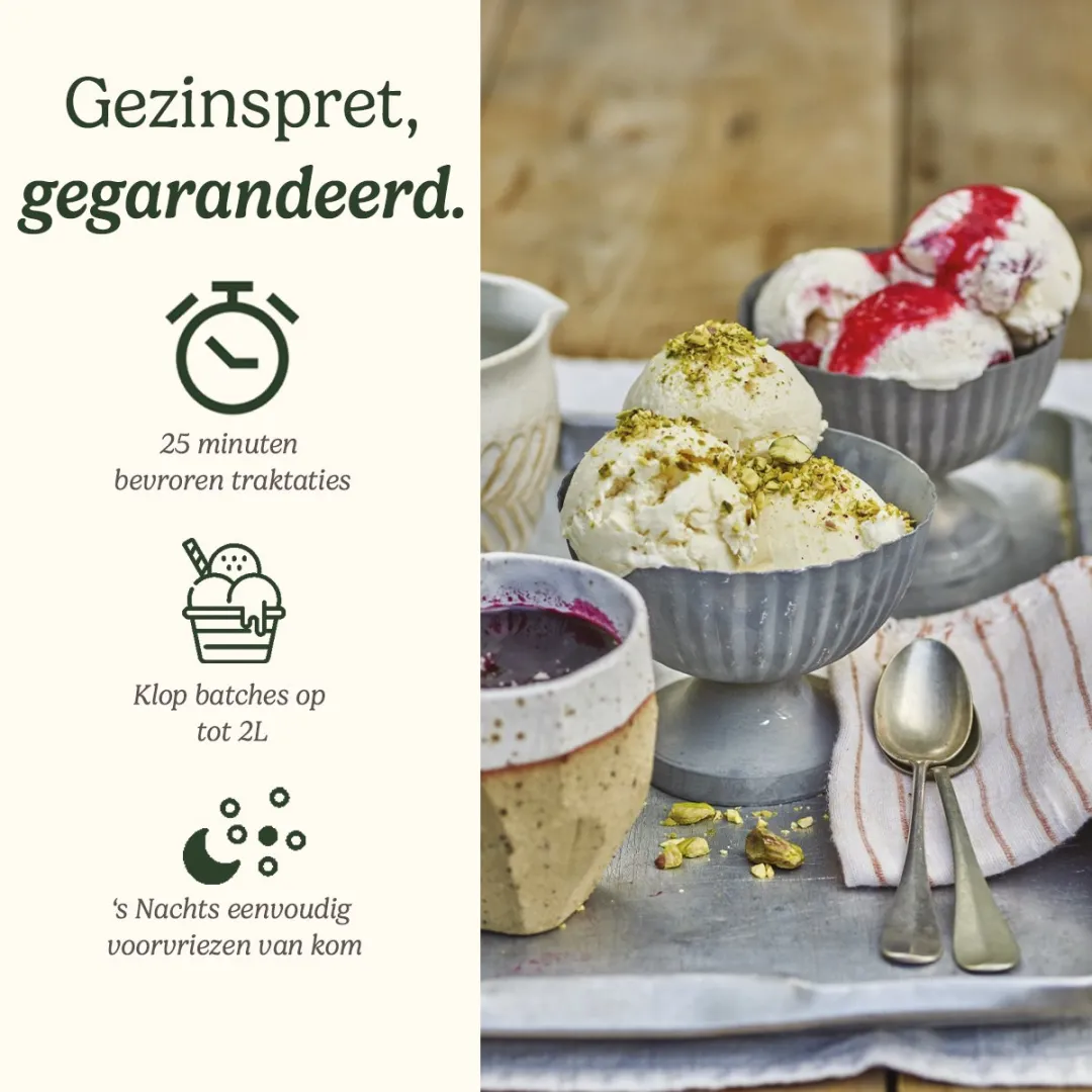 Cuisinart Deluxe IJsmachine ICE30BCE - 2L - Zilver