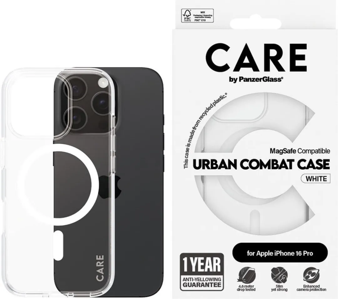 PanzerGlass iPhone 16 Pro 2-in-1 Screenprotector - 2 Stuks