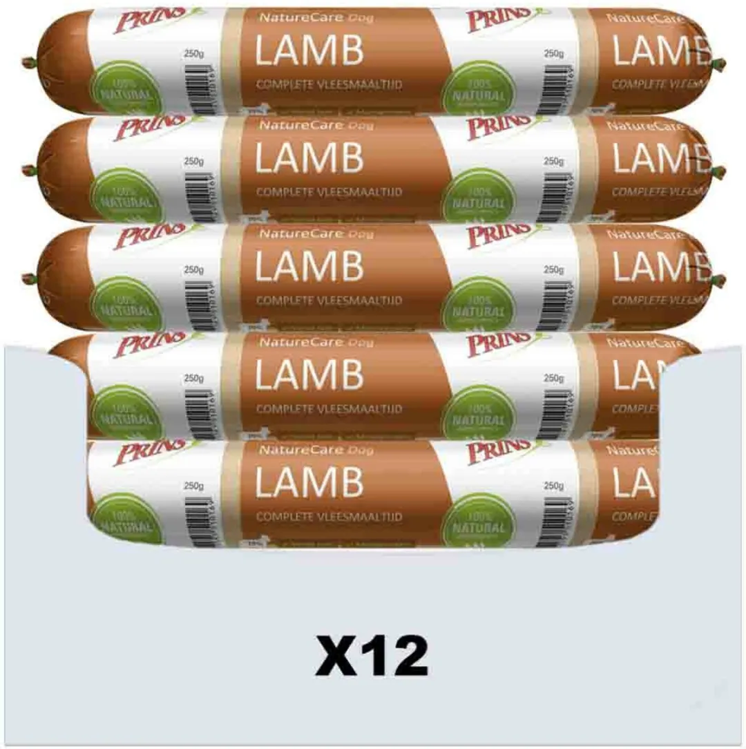Prins NatureCare Dog Lamb 12x0,25kg