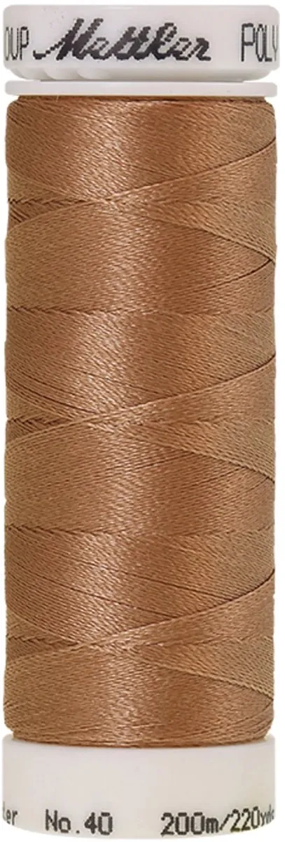 Amann Mettler Polysheen Borduurgaren 200m - Bruin