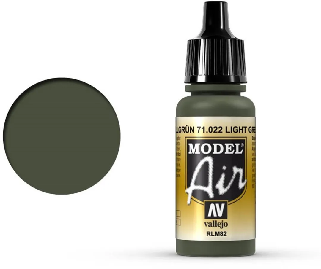 Vallejo Model Air Light Green RLM82 Acrylverf 17ml