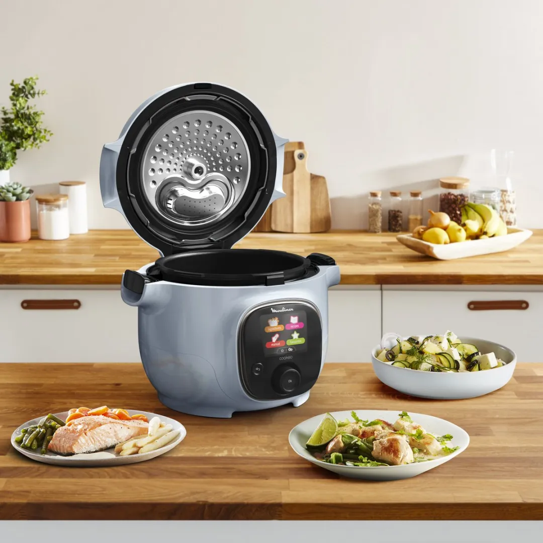 Moulinex Cookeo Mini CE880410 Multicooker 3L - 900W - Lichtblauw
