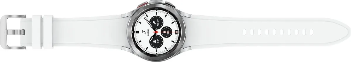 Samsung Galaxy Watch4 Classic 42mm LTE - Zilver - afbeelding 6 van 6
