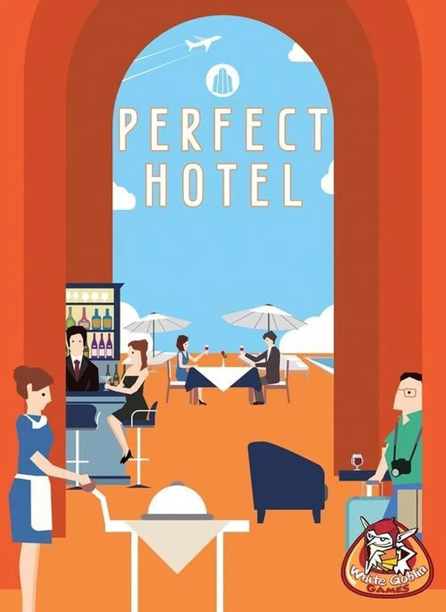White Goblin Games Perfect Hotel Kaartspel - 2-4 Spelers