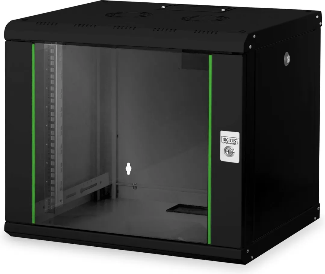 Digitus DN-19 09-U-SW Wandrek - Zwart