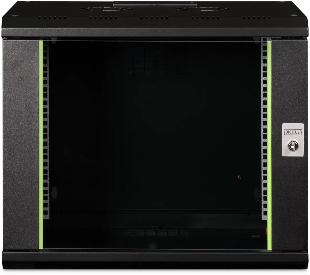 Digitus DN-19 09-U-SW Wandrek - Zwart - afbeelding 6 van 6