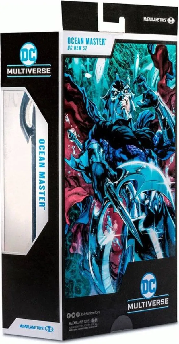 McFarlane Toys DC Multiverse Ocean Master Action Figure 18cm - Paars