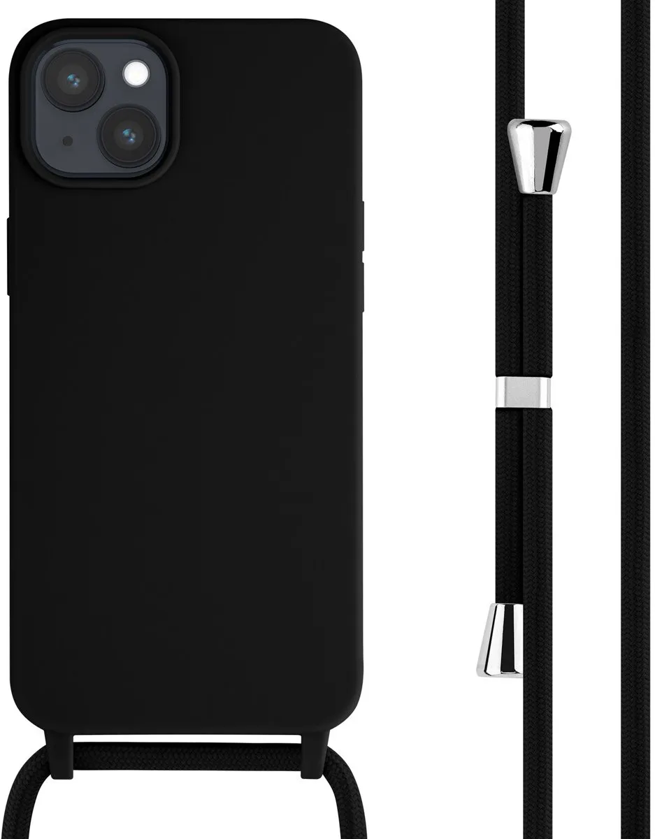 Imoshion iPhone 15 Plus Siliconen Hoesje - Zwart
