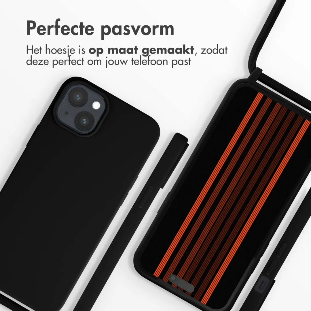 Imoshion iPhone 15 Plus Siliconen Hoesje - Zwart - afbeelding 6 van 6