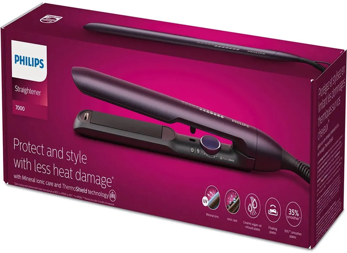 Philips 7000 Series BHS752/00 Stijltang - Paars