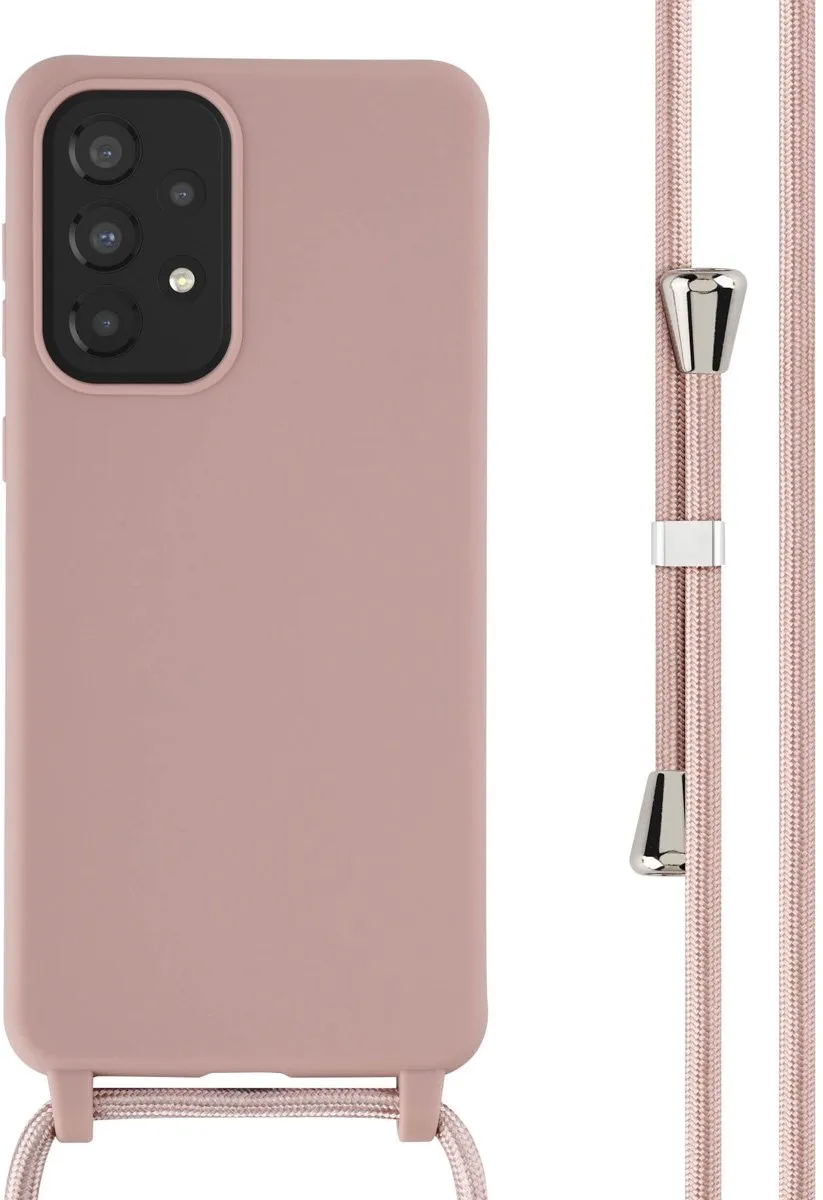 Imoshion Hoesje Samsung Galaxy A33 - Siliconen - Sand Pink