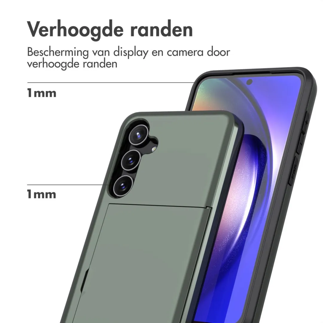 Imoshion Hoesje Samsung Galaxy A55 - Donkergroen - 2 Pasjes - afbeelding 6 van 6