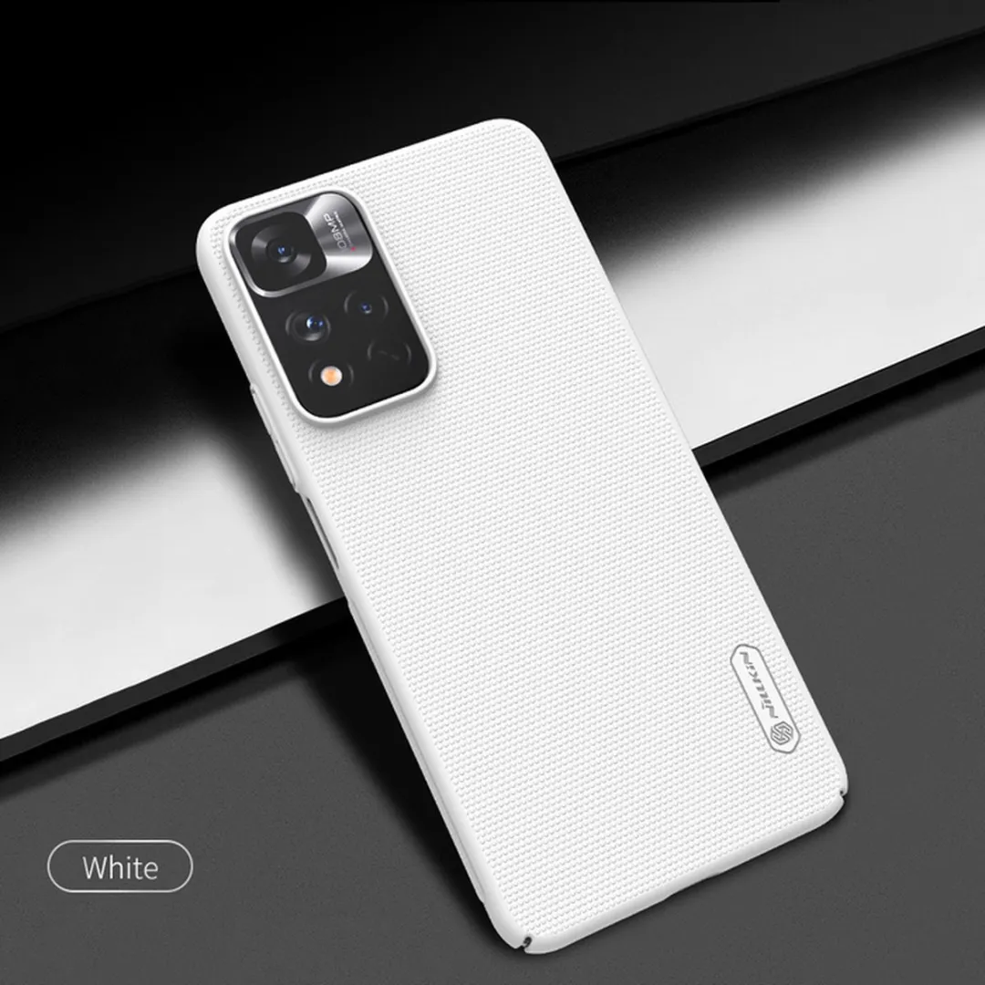 Nillkin Frosted Shield Back Case Xiaomi Redmi Note 11 Pro - Wit - afbeelding 3 van 3