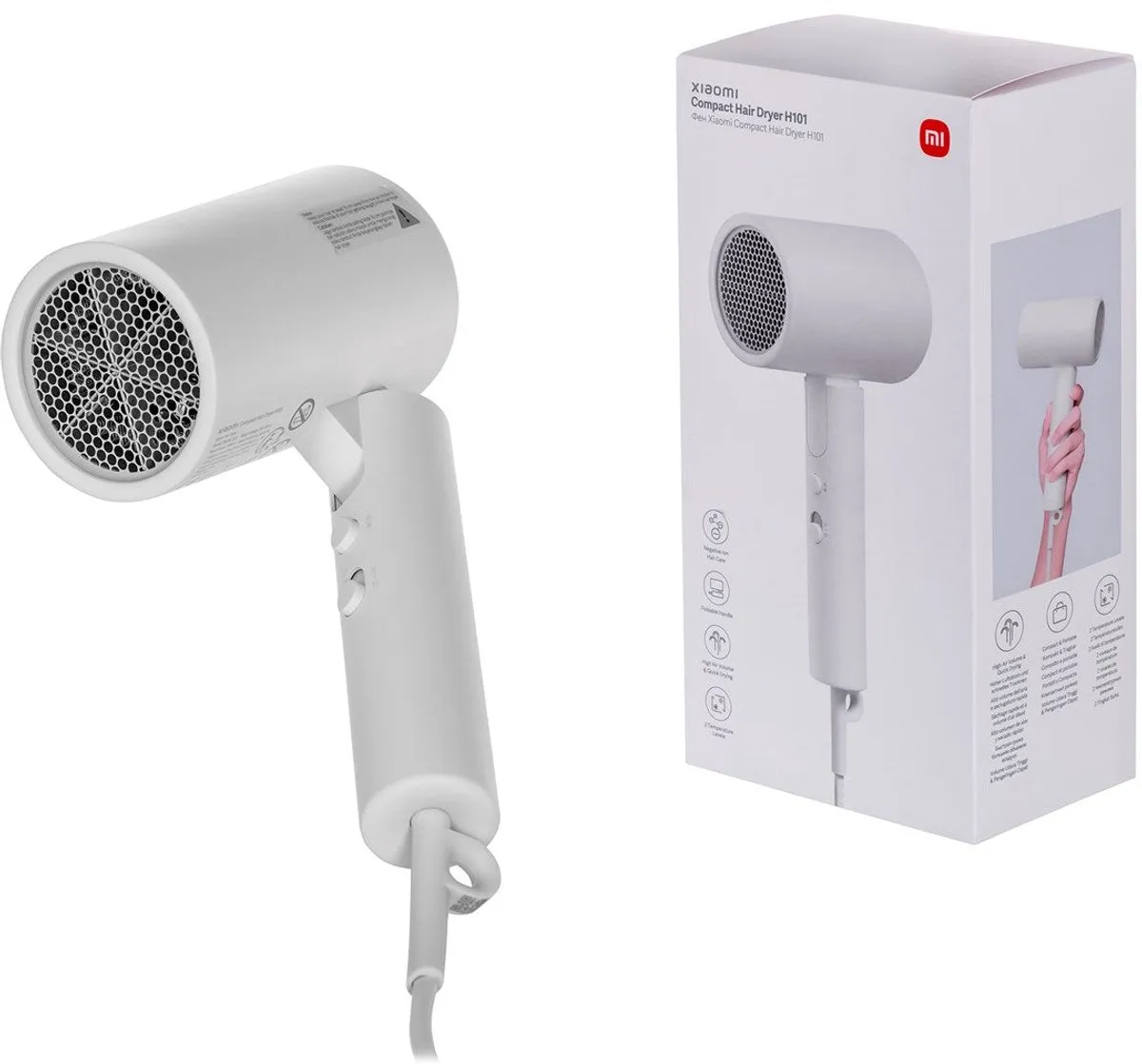 Xiaomi Compact H101 Haardroger BHR7475EU - Wit - afbeelding 6 van 6