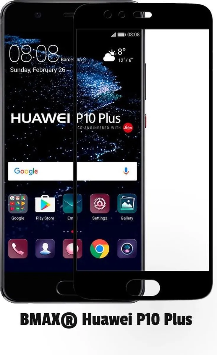 BMAX BM-71974394 Screenprotector - 2 Stuks - Huawei P10 Plus