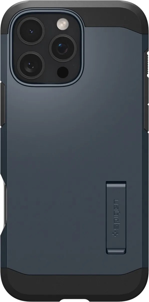 Spigen Tough Armor ACS08147 Hoesje - iPhone 16 Pro - Grijs