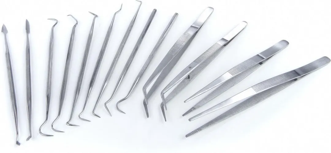 HBM 13-delig Wax Carver Pincetset