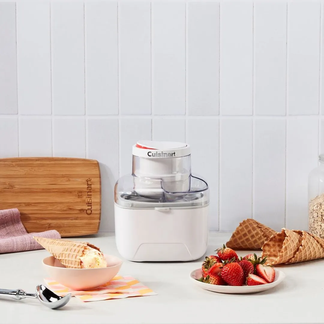 Cuisinart Solo Scoops ICEM10E IJsmachine - 475ml - Grijs - afbeelding 6 van 6