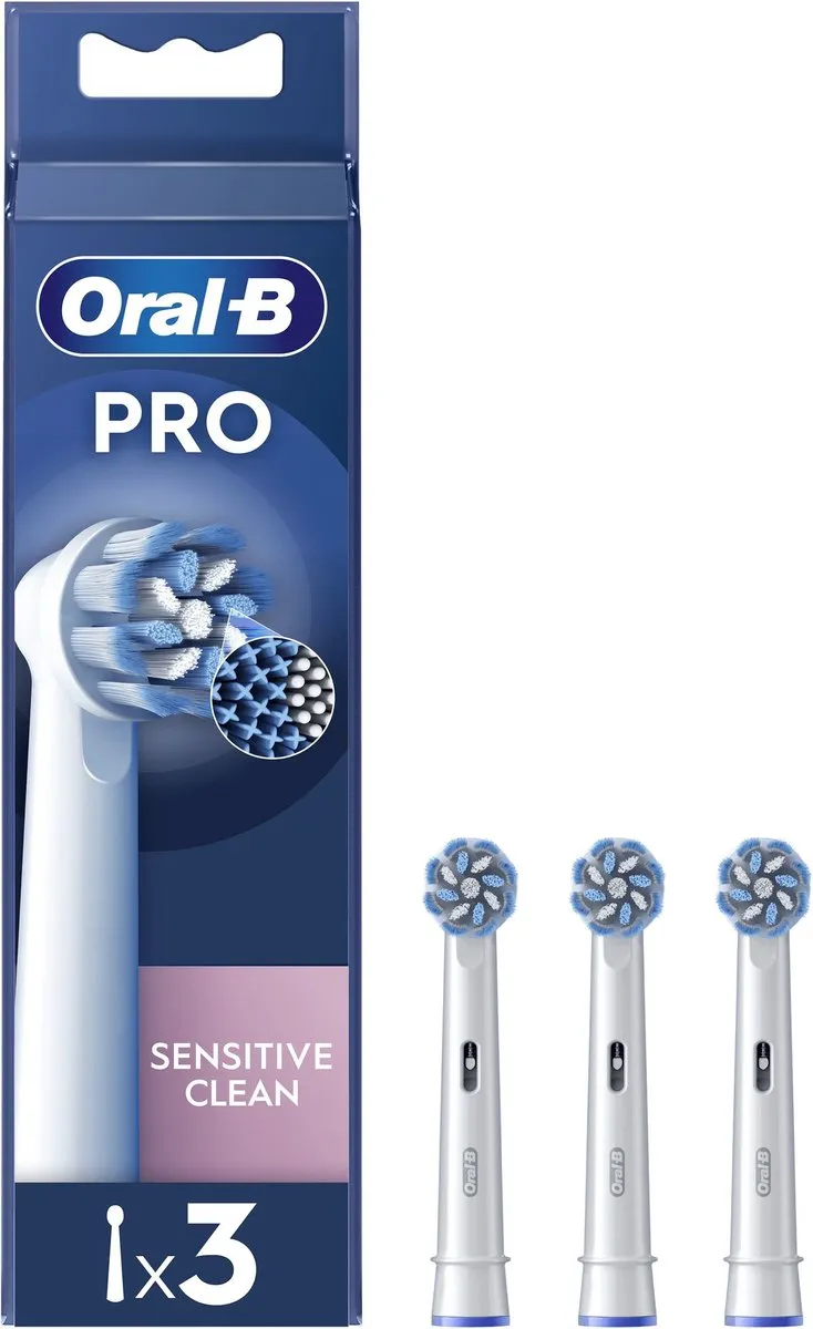 Oral-B Pro Sensitive Clean Opzetborstels 3 Stuks