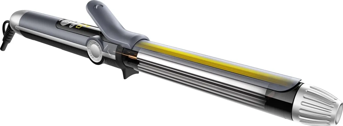 Carrera № 537 keramische krultang - 26mm - 120-210°C - LED display - boost functie