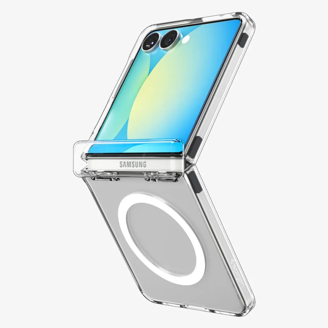 Spigen Ultra Hybrid Pro Mag Case Zwart - Samsung Galaxy Z Flip 7