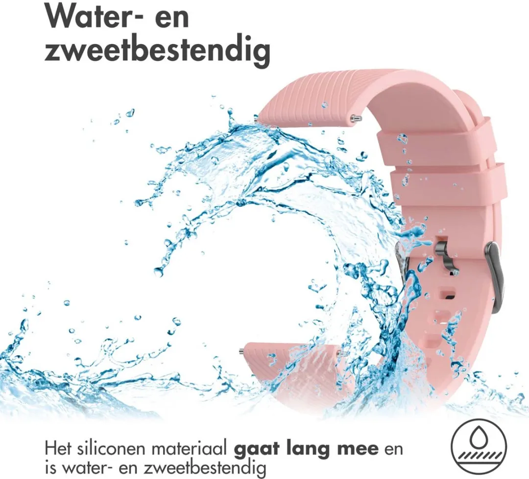 Imoshion Flexibel Siliconen Bandje 20mm - Roze