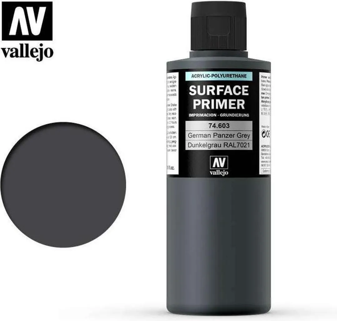 Vallejo Hobbyverf Acryl 74603 Panzer Grey