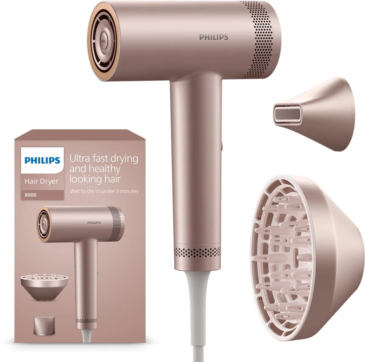 Philips Haardroger 8000 Series BHD837/10