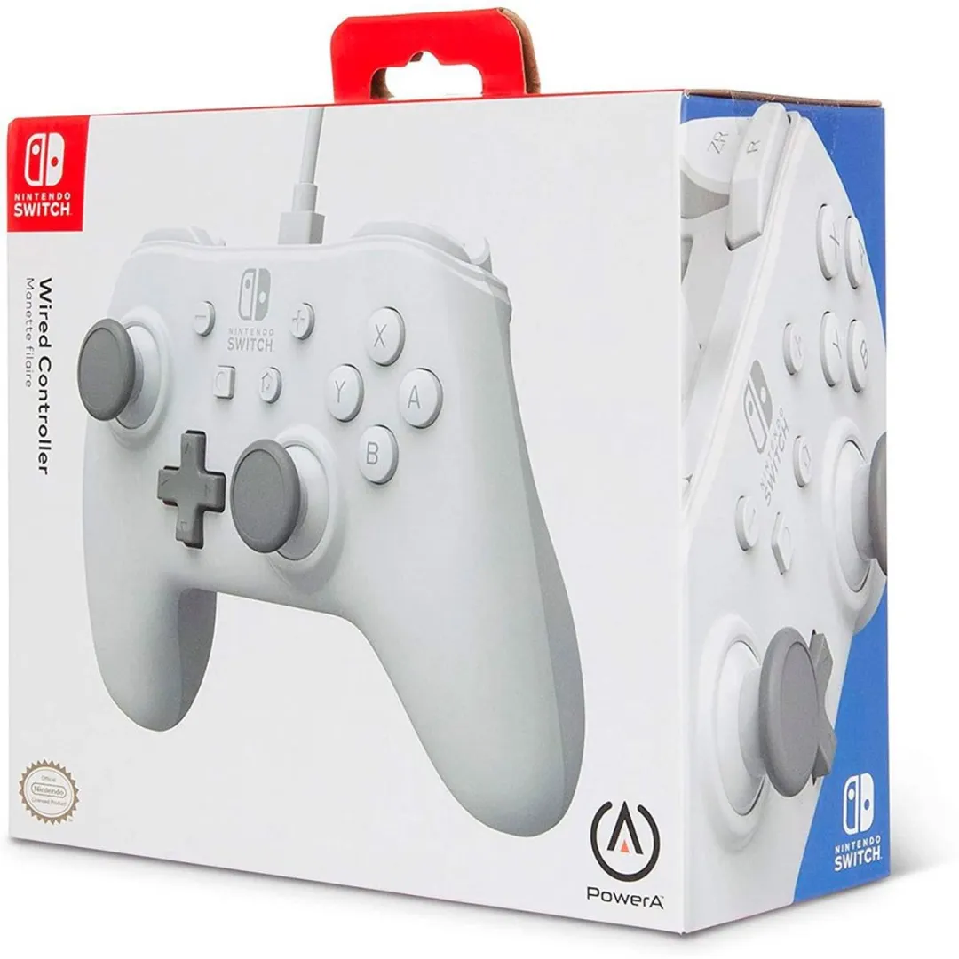 POWERA Bedrade Controller Nintendo Switch 1517033-01 - Wit