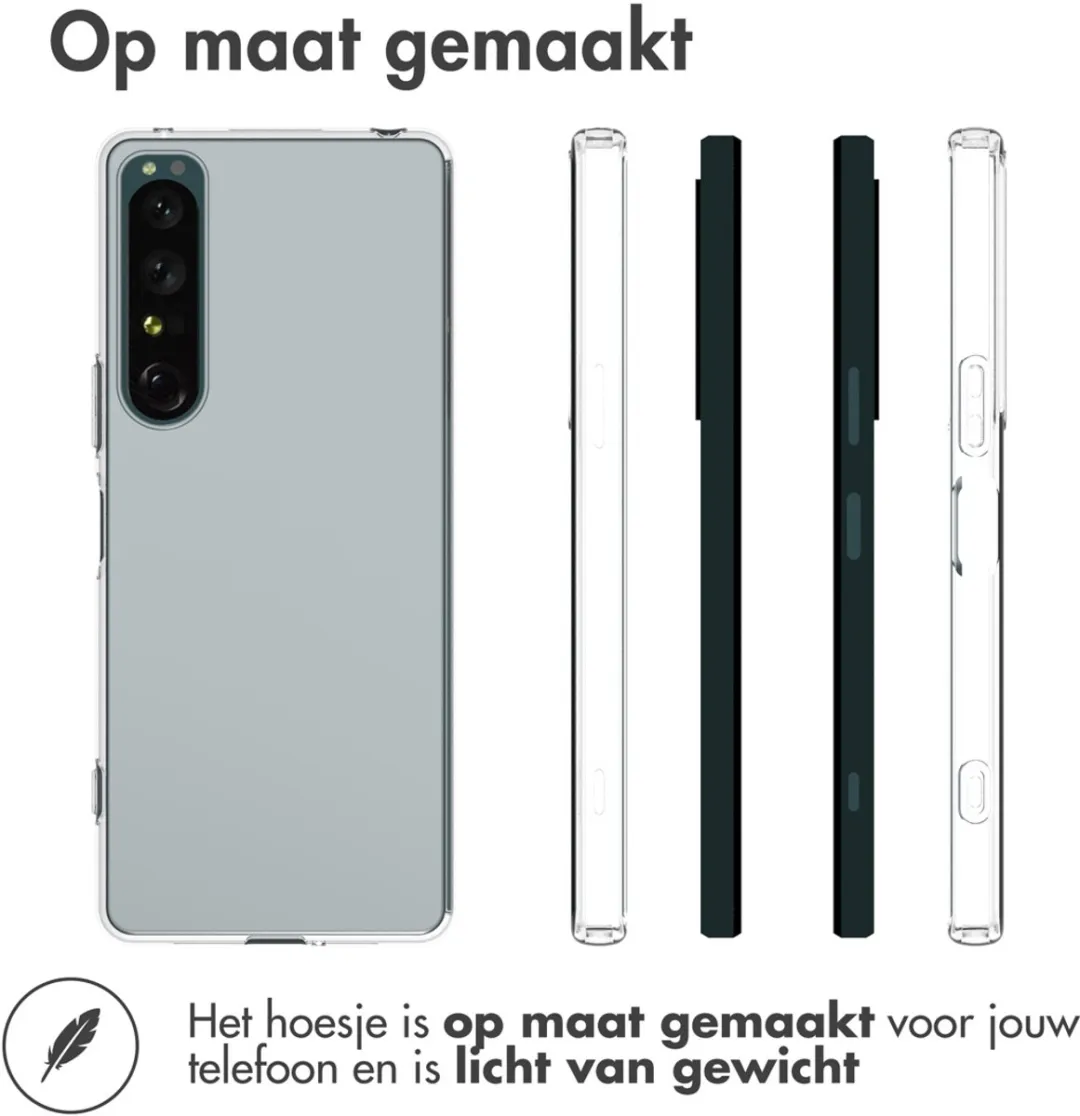 Accezz Hoesje Sony Xperia 1 IV - Transparant