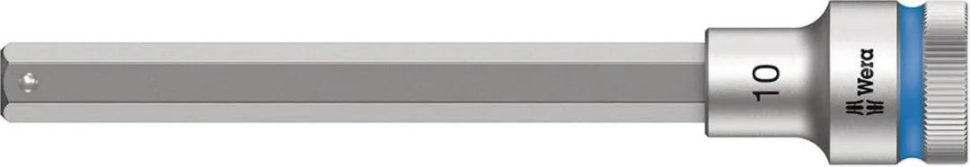 Wera 8740 C HF Binnenzeskant Zyklop Bitdop 1/2" - 10x140mm