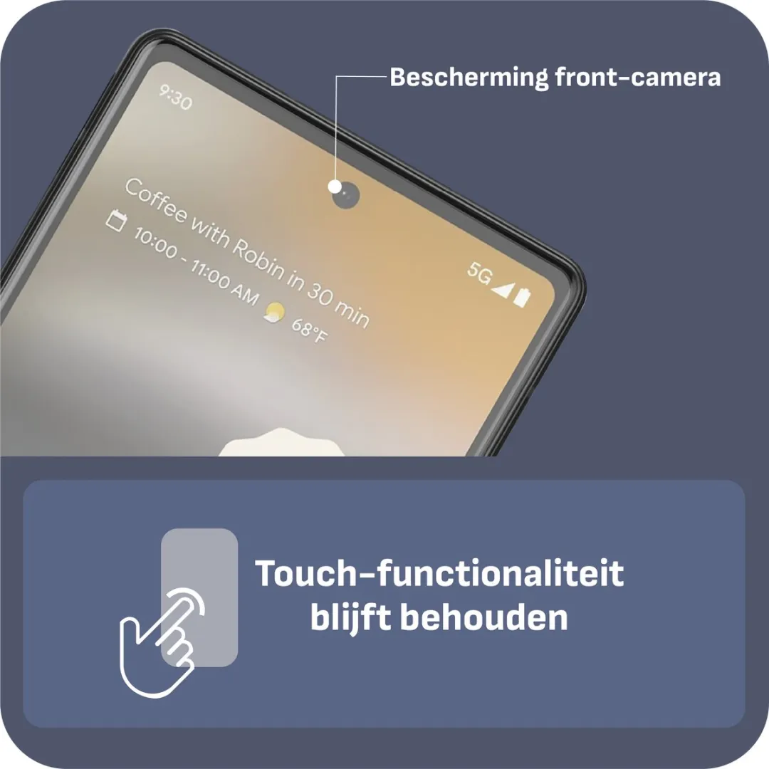 Just in Case Cazy Screenprotector Google Pixel 6a - 1 Stuk