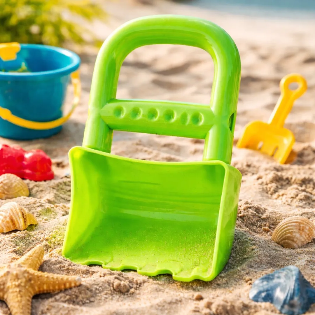 Eddy Toys Zandgrijper Kinderen - Zandgrijper voor Zand Scheppen Strand - Zand Grijper Speelgoed voor Buiten - Strandspeelgoed voor Kinderen - Groen Kunststof Speelgoed