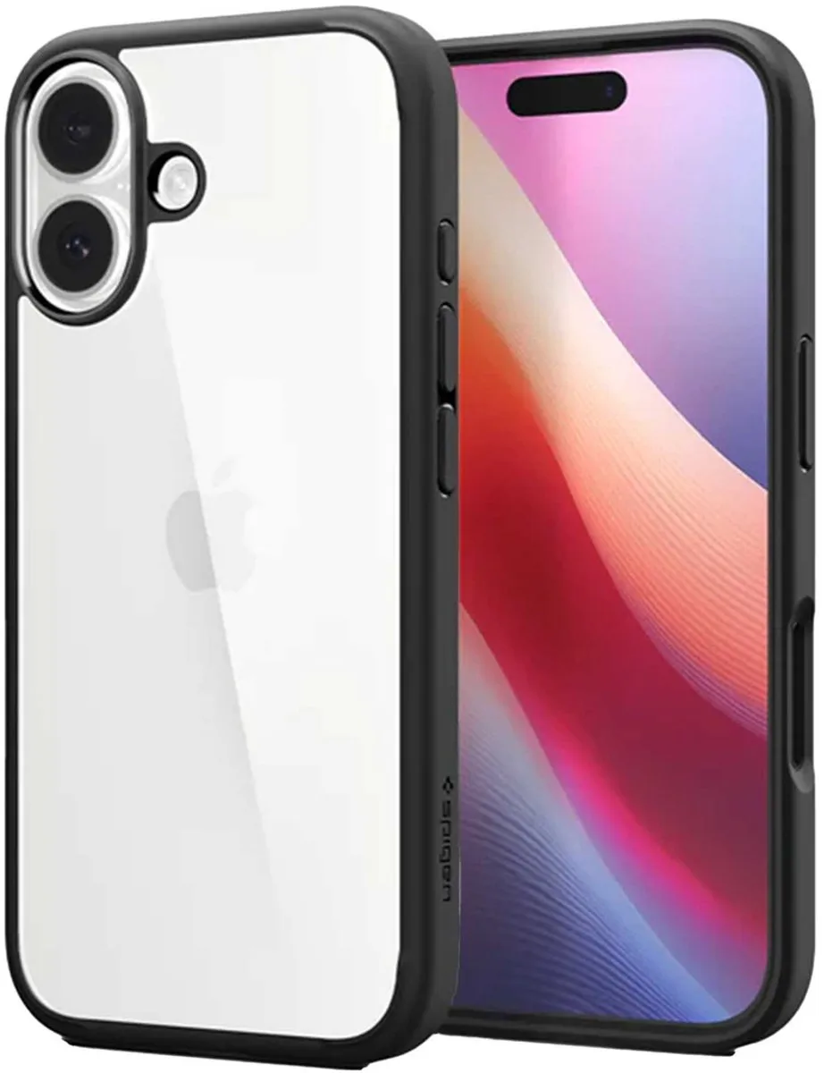 Spigen Ultra Hybride Hoesje iPhone 17 - Zwart