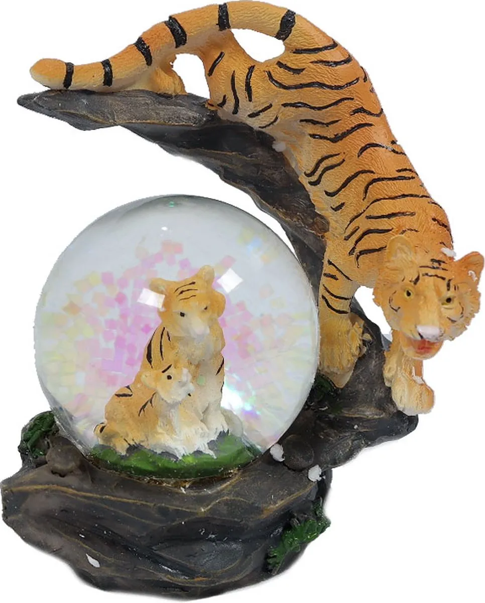 PIA Soft Toys Tijger Waterbal Snowglobe