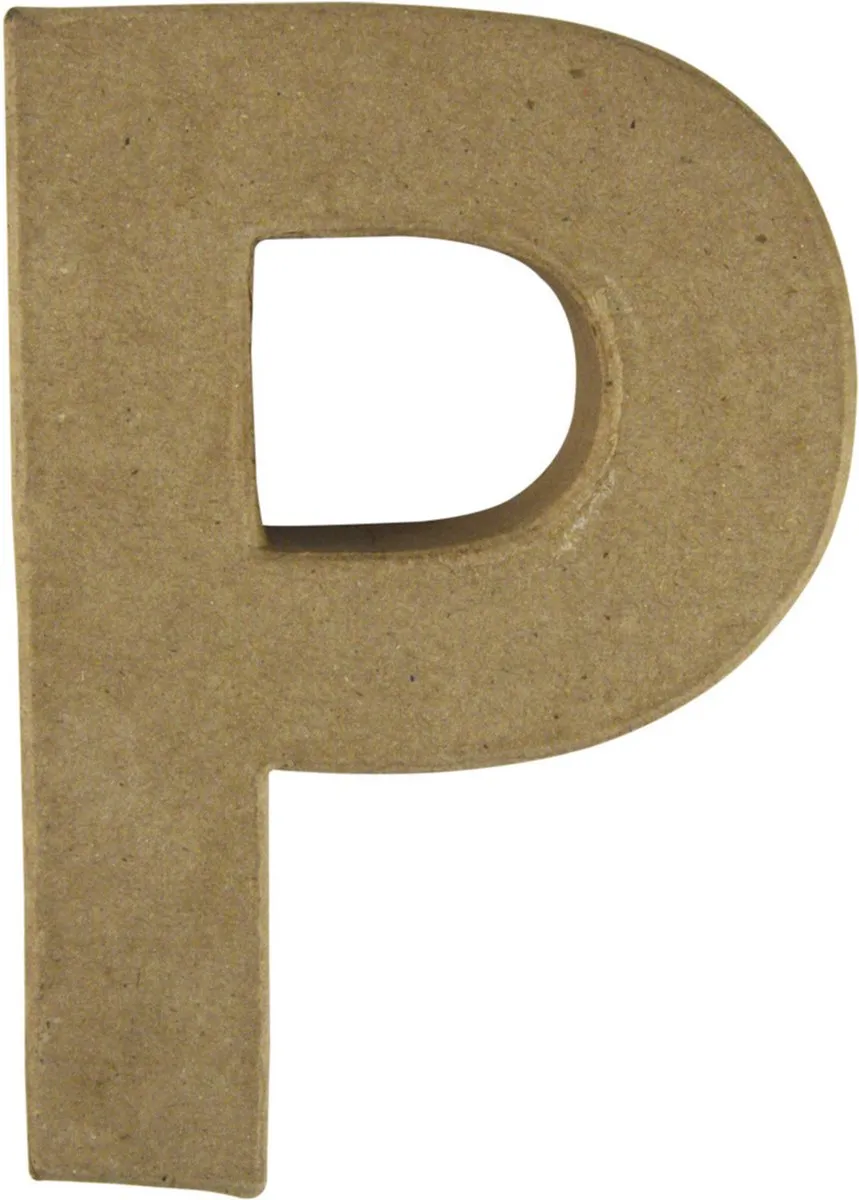 Rayher Papier Mache Letter P