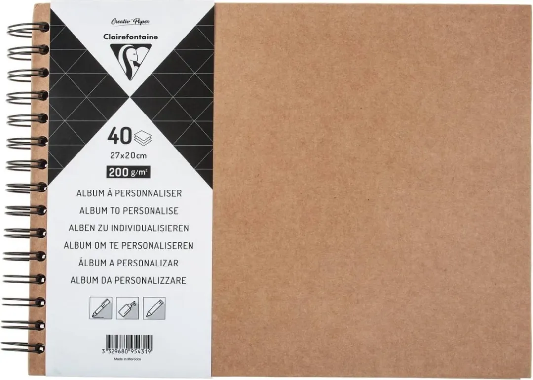 Clairefontaine Spiraal Schetsboek A3