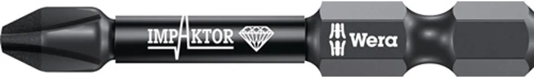 Wera 05057656001 Impaktor PH Bits 2x50mm