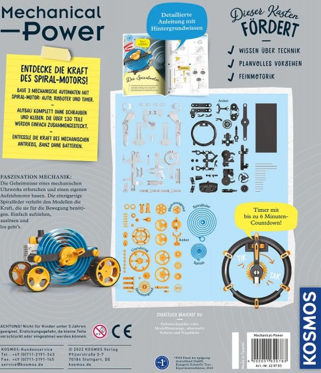 Kosmos Mechanical Power - Meerkleurig