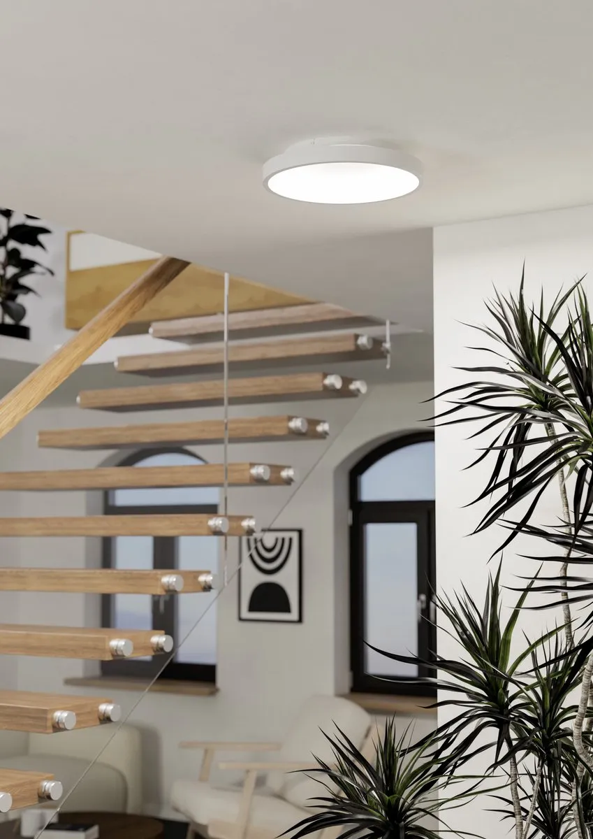 EGLO connect.z Loretello-Z Smart Plafondlamp Ø35cm - Wit - RGB & Wit - Zigbee