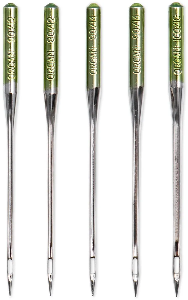 Prym Sys. 130N/MET Naaimachinenaalden Topstitch/Metallic 80-100 - 5 Stuks